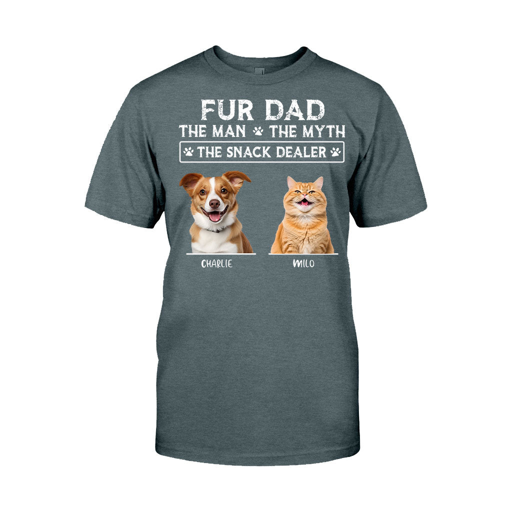 Fur Dad - Personalized Dog T-shirt And Hoodie