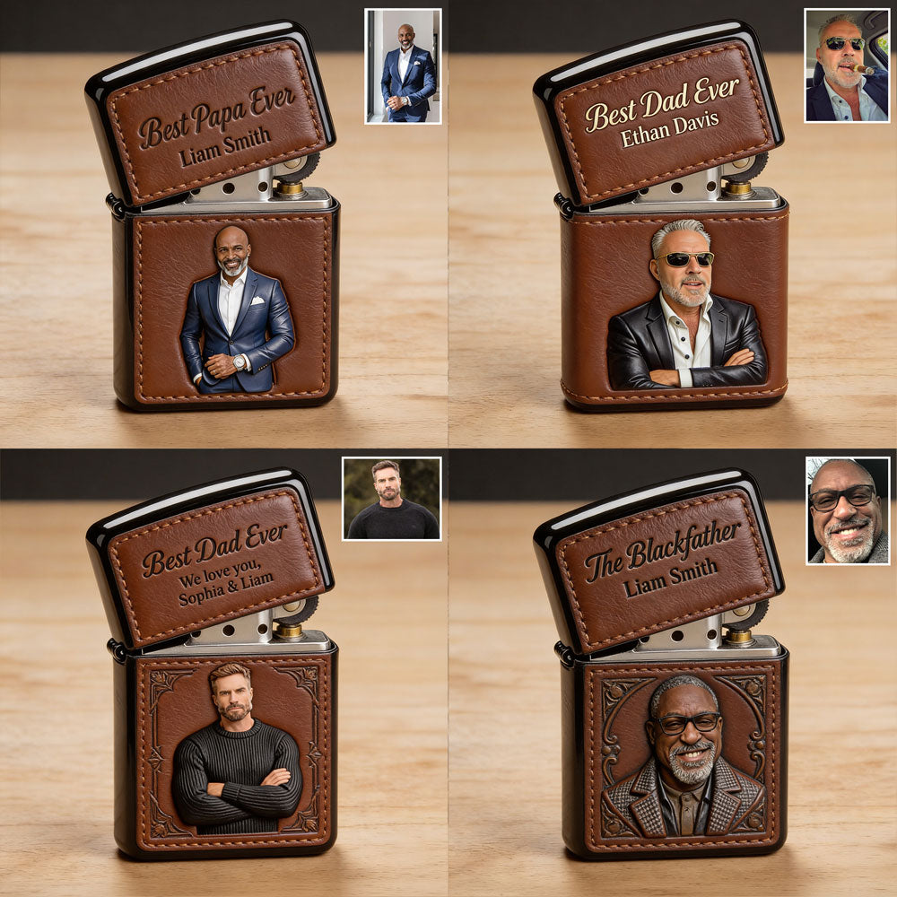 Happy Father's Day - Personalized Father Lighter