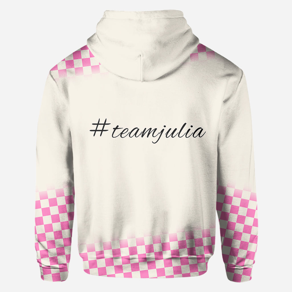 In October We Wear Pink - Personalized Breast Cancer Awareness All Over Shirt