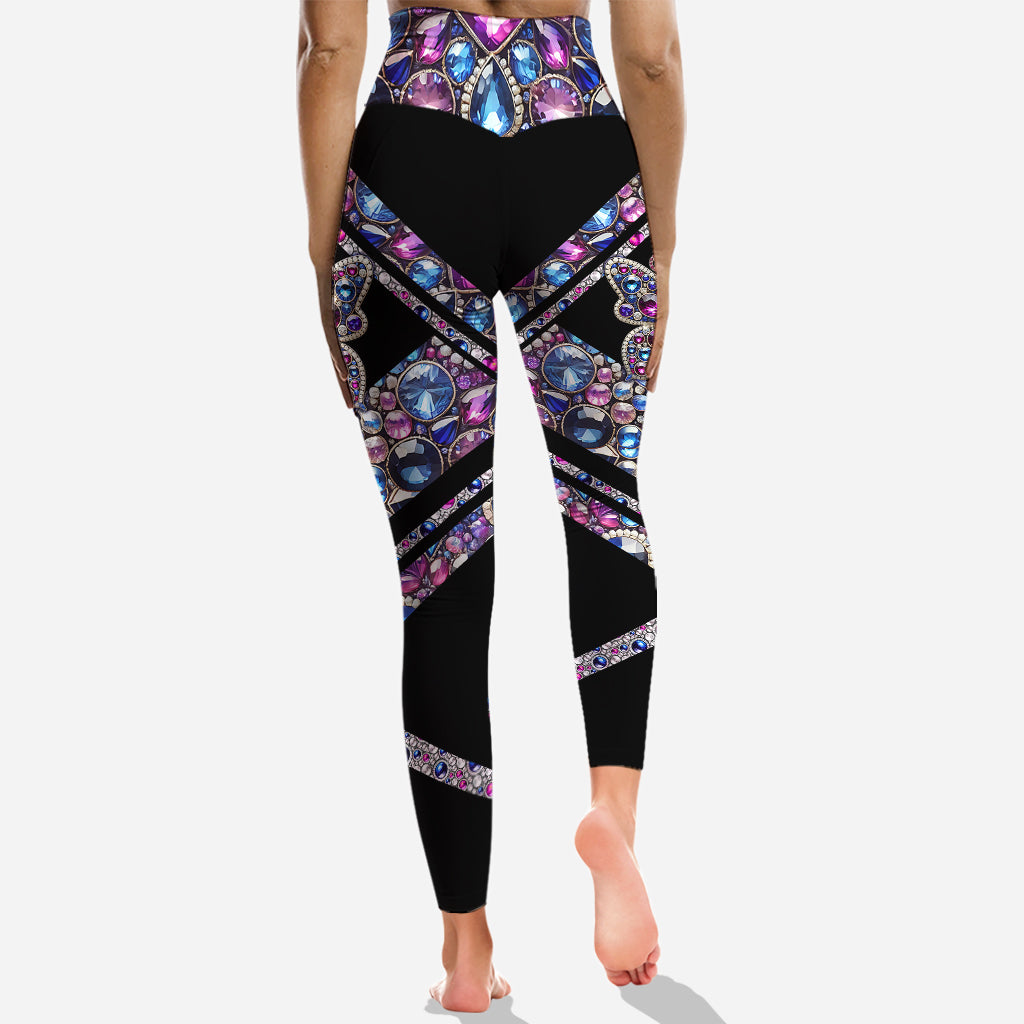 Beautiful Butterfly - Personalized Butterfly Hoodie and Leggings