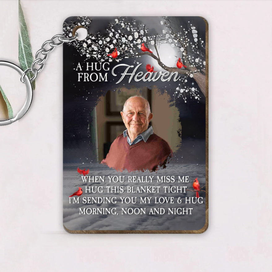 Personalized Memorial Blanket, Plaque, Keychain, Ornament, Sign – Custom Gift to Remember Loved Ones