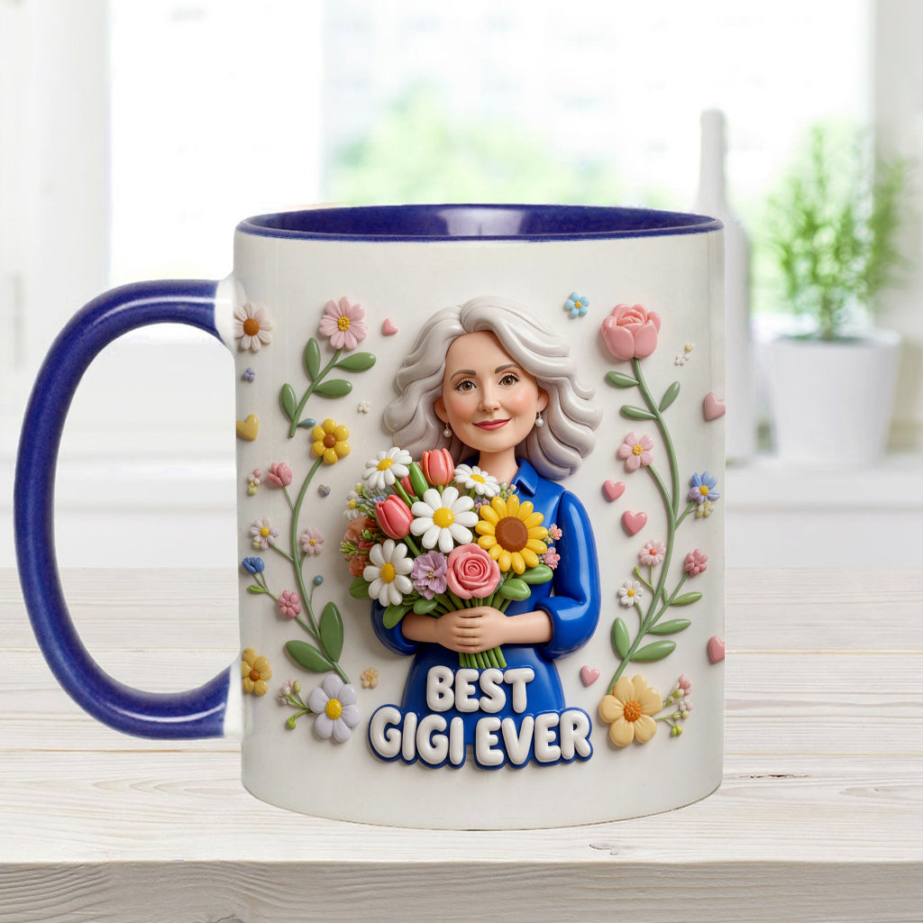 Custom Any Photo - Personalized Mother Accent Mug & Coaster
