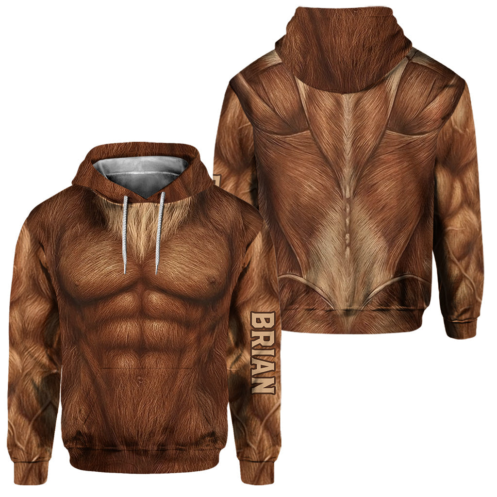 Bigfoot Costume - Personalized Bigfoot Hoodie and Sweatpants