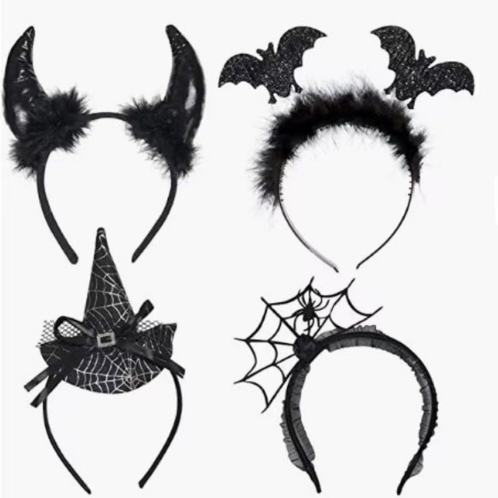 Happy Halloween - Devil Bat Halloween Party Headband