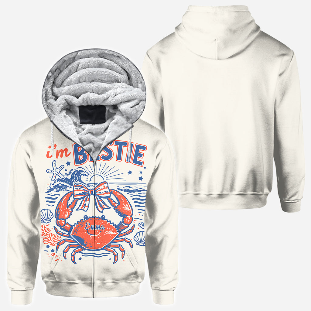 If Crabby Please Return To Bestie - Personalized Bestie All Over Shirt