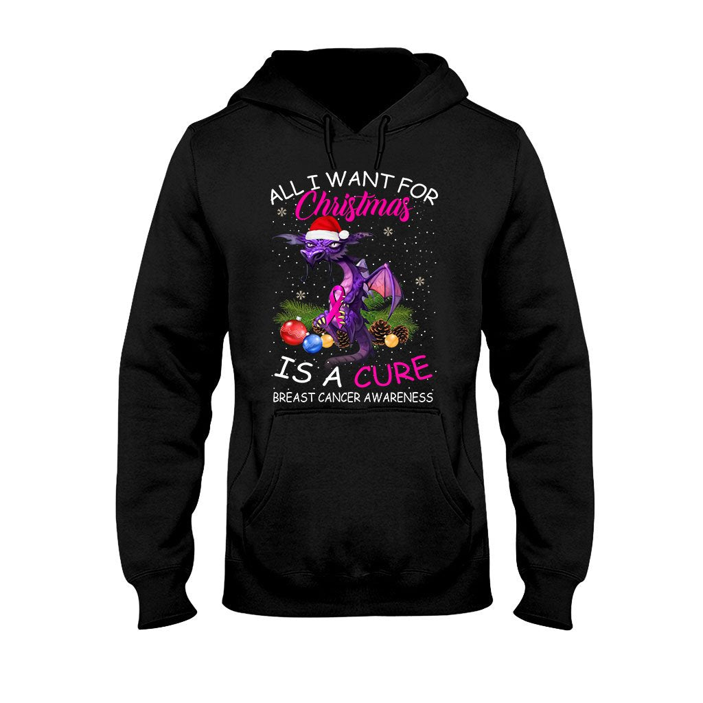 All I Want - Breast Cancer Awareness T-shirt and Hoodie