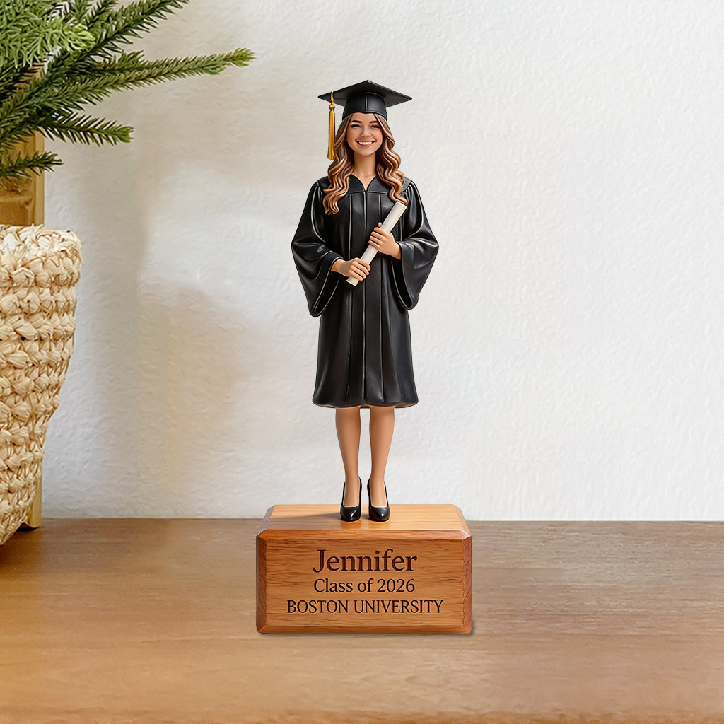 Custom From Any Photo - Personalized Graduation Custom Shaped Acrylic Plaque
