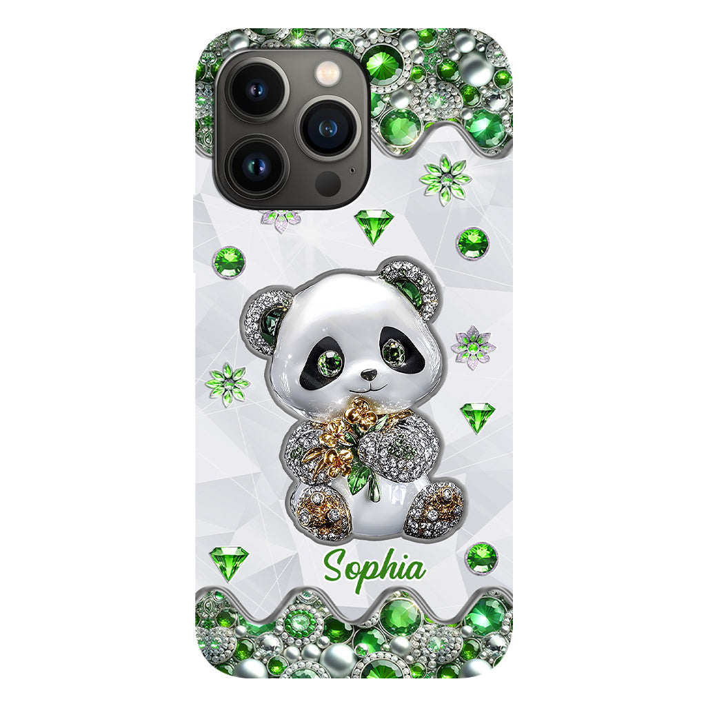 Just A Girl Who Loves Pandas - Personalized Panda Lover Full Print Phone Case