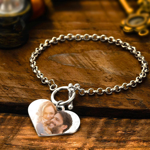 Love You - Personalized Couple QR Code Bracelets