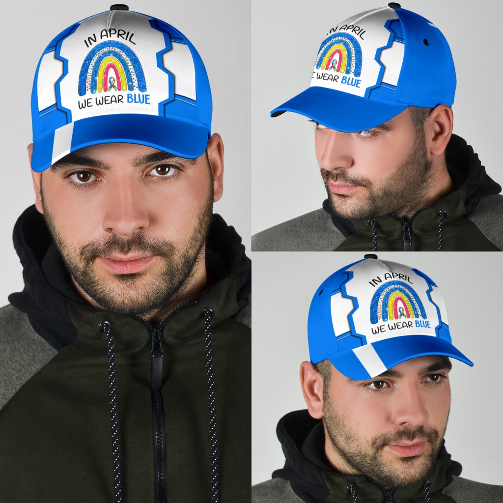 Blue Autism In April - Autism Awareness Classic Cap 0921
