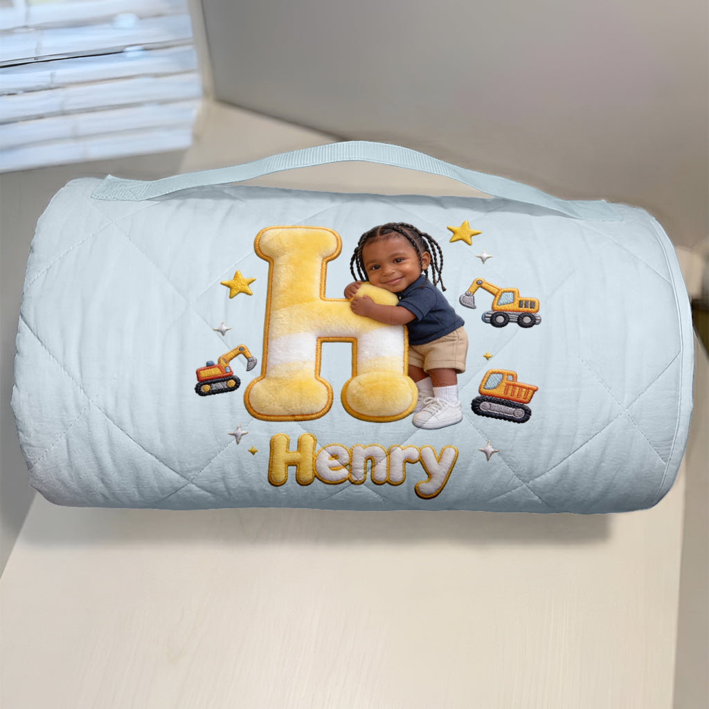 Good Night - Personalized Kid Nap Mat