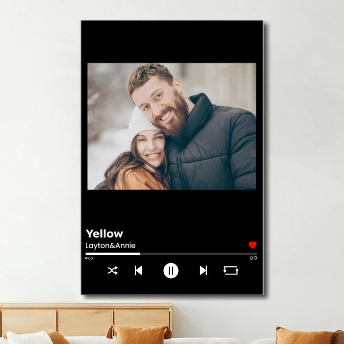 Personalized Music Playlist Blanket - Perfect Romantic Gift for Couples