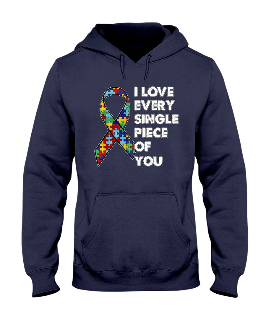 Autism Every Single Piece - Autism Awareness T-shirt and Hoodie 0921