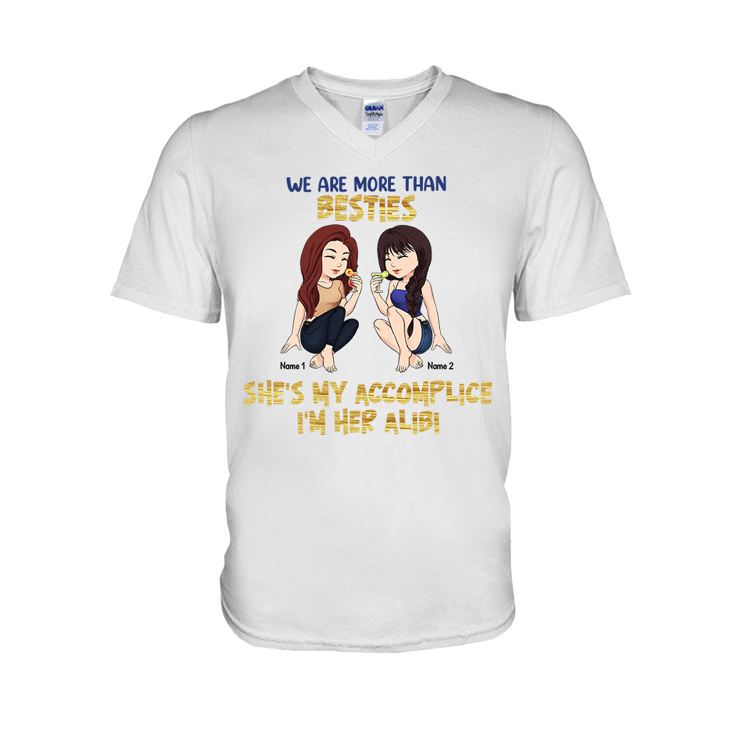 Best Friends Are The Sisters We Choose For Ourselves - Bestie gift for sister - Personalized T-shirt And Hoodie