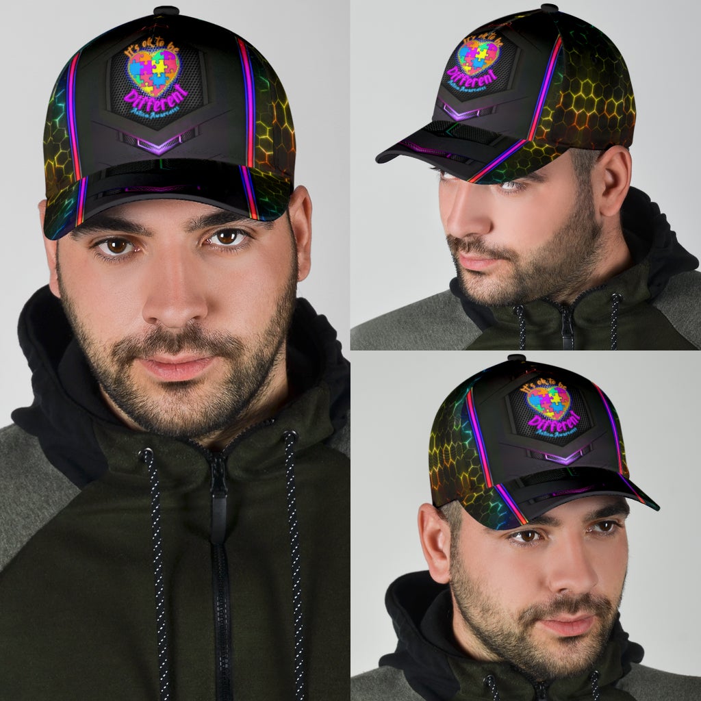 It'S Ok To Be Different Autism - Autism Awareness Classic Cap 0921