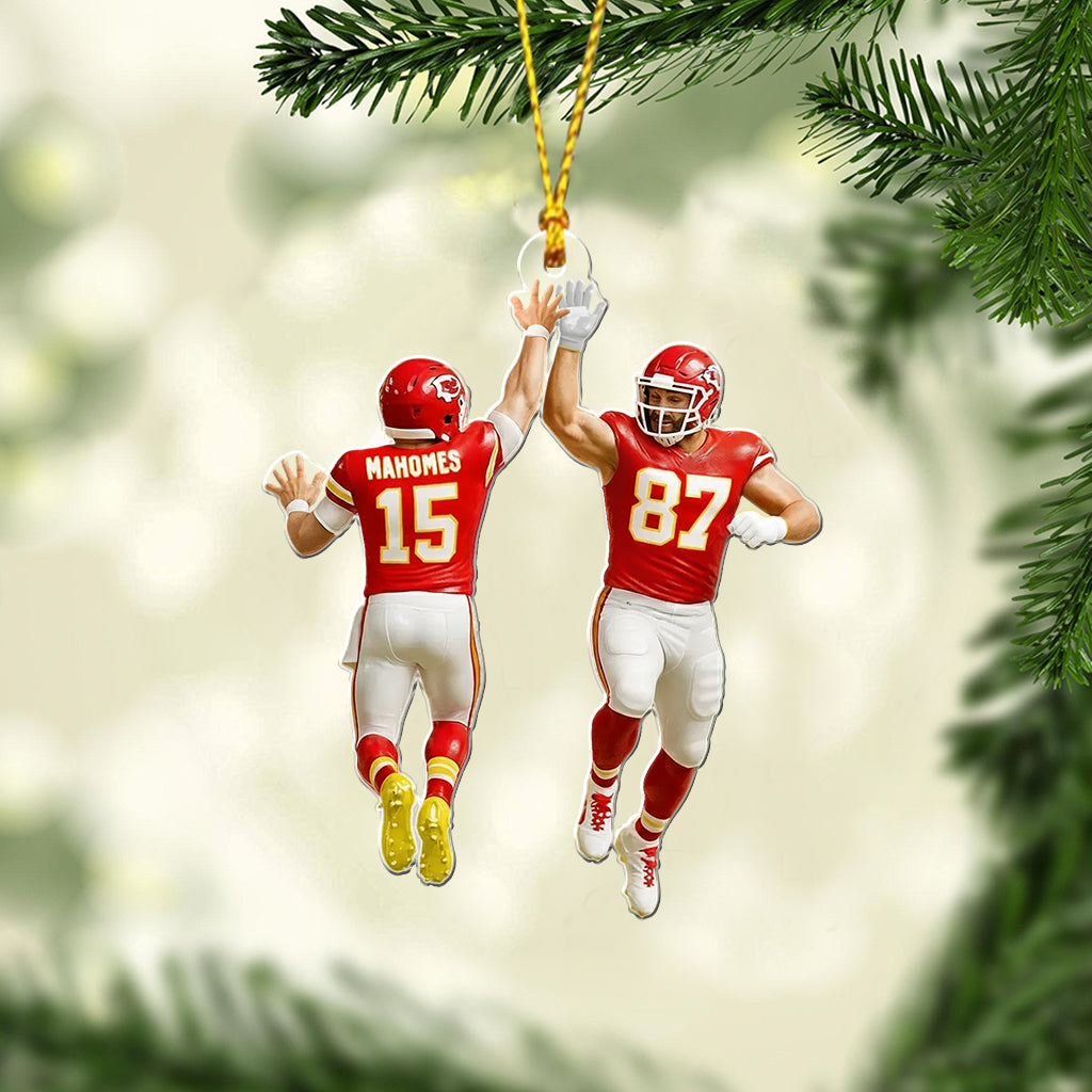Game Day - Personalized Football Ornament