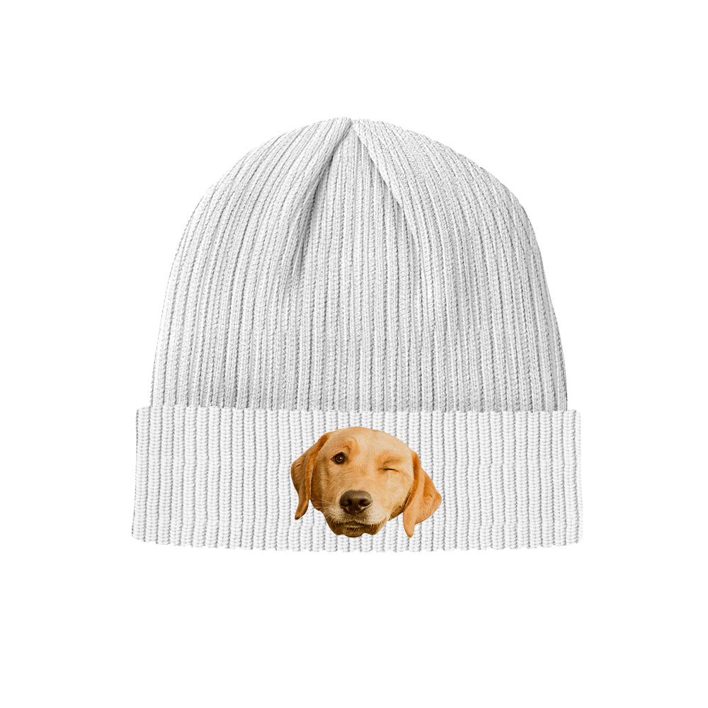 Custom Face Knitted Hat - Personalized Hat