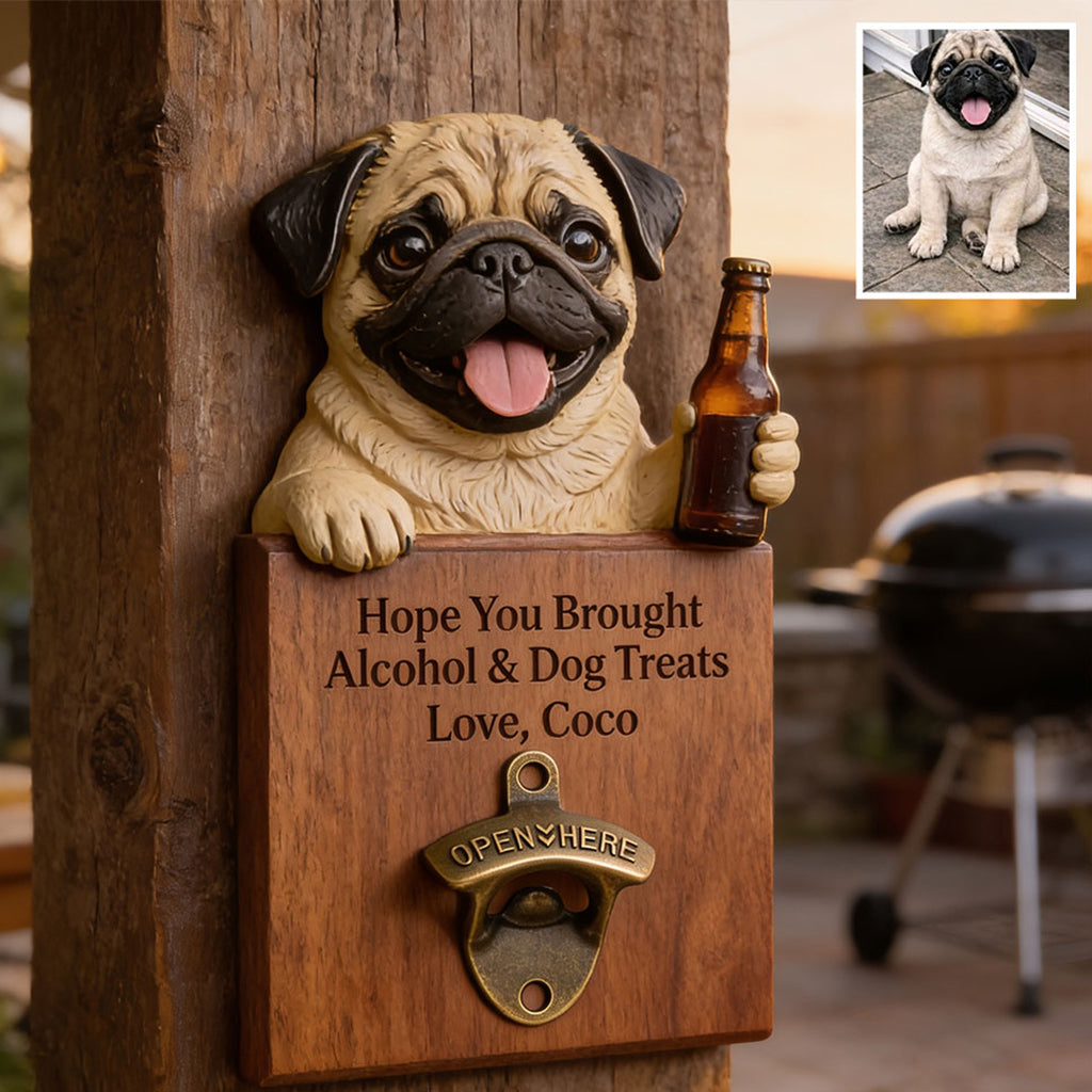 Cheers & Treats - Personalized Beer Wall Bottle Opener