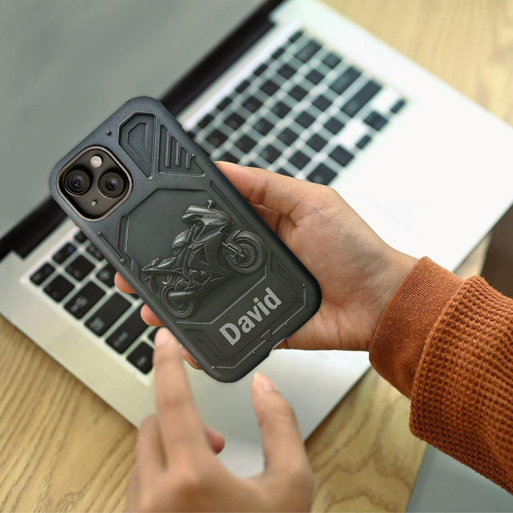 Cool Cruiser / Sportbike - Personalized Biker Full Print Phone Case