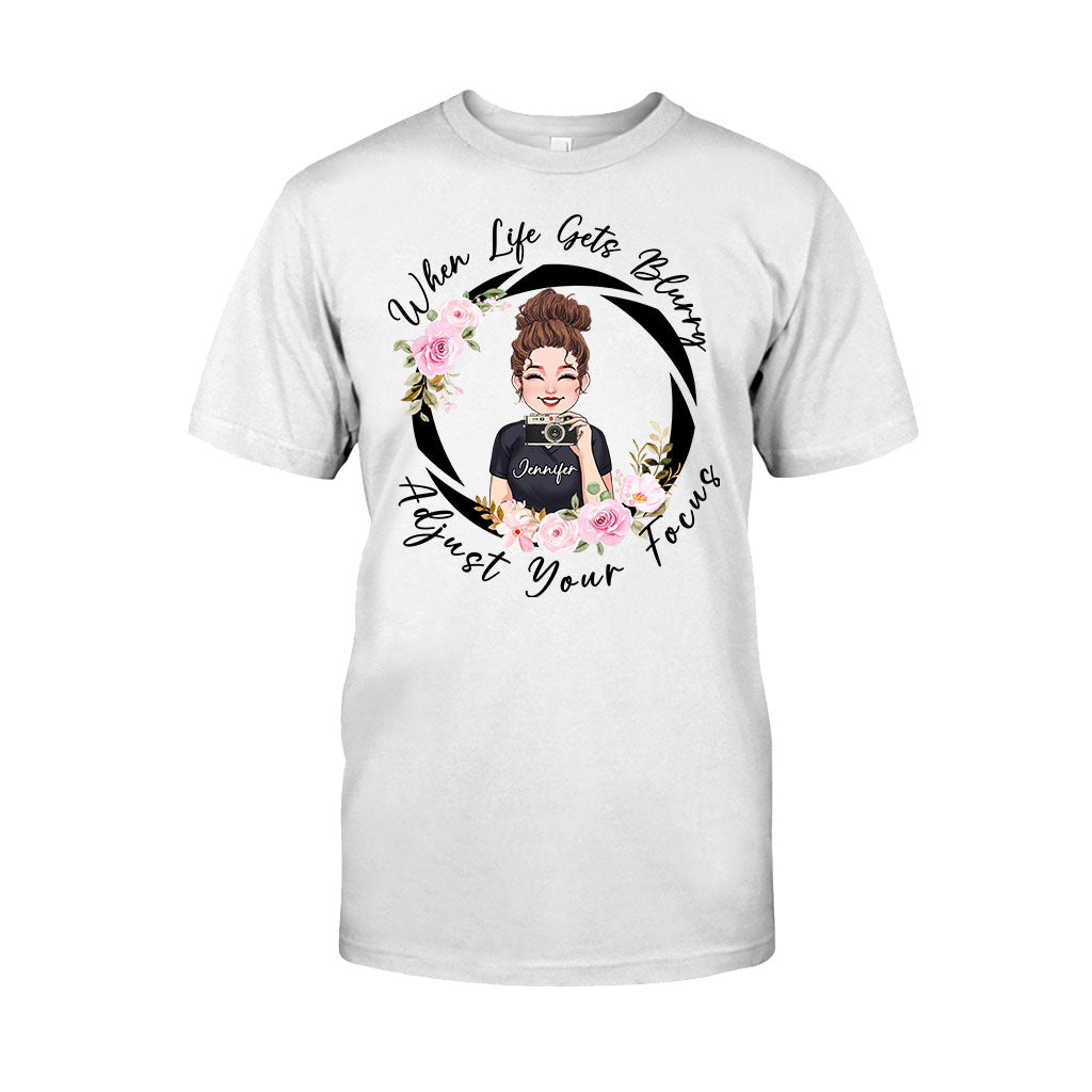Adjust Your Focus - Personalized Photography T-shirt and Hoodie