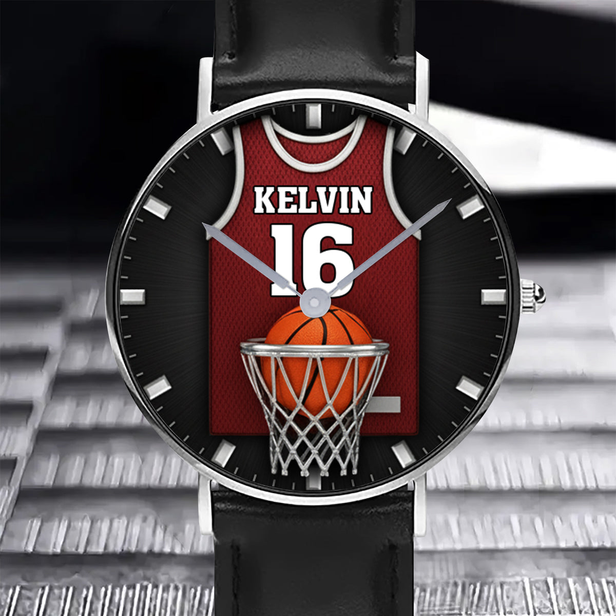 Love Basketball - Personalized Basketball Hand Watch