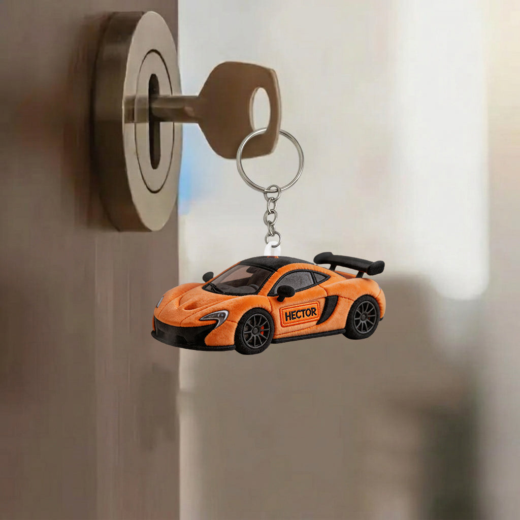 Custom Any Photo, Any Object - Personalized Car Lover Plush Keychain