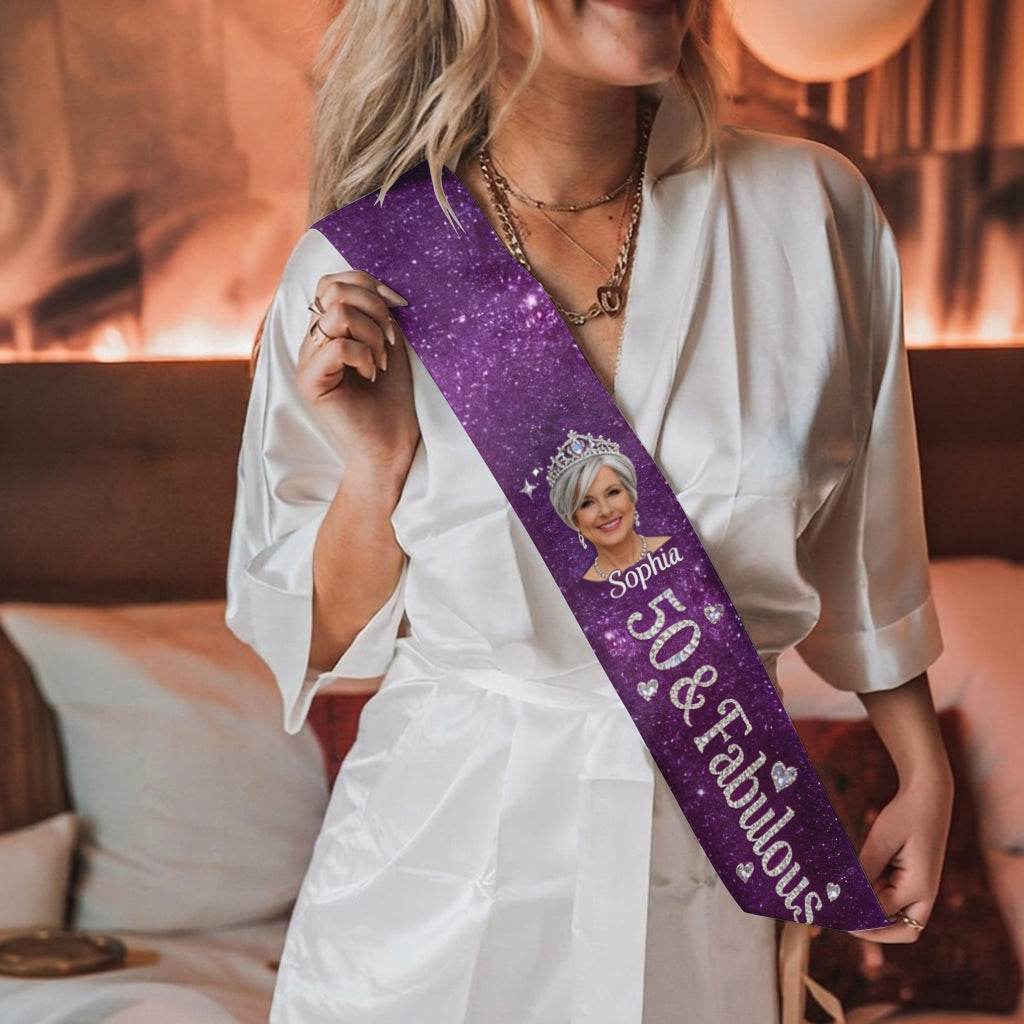 Birthday Girl/Boy Sash - Personalized Birthday Decorative Sash/ Ribbon