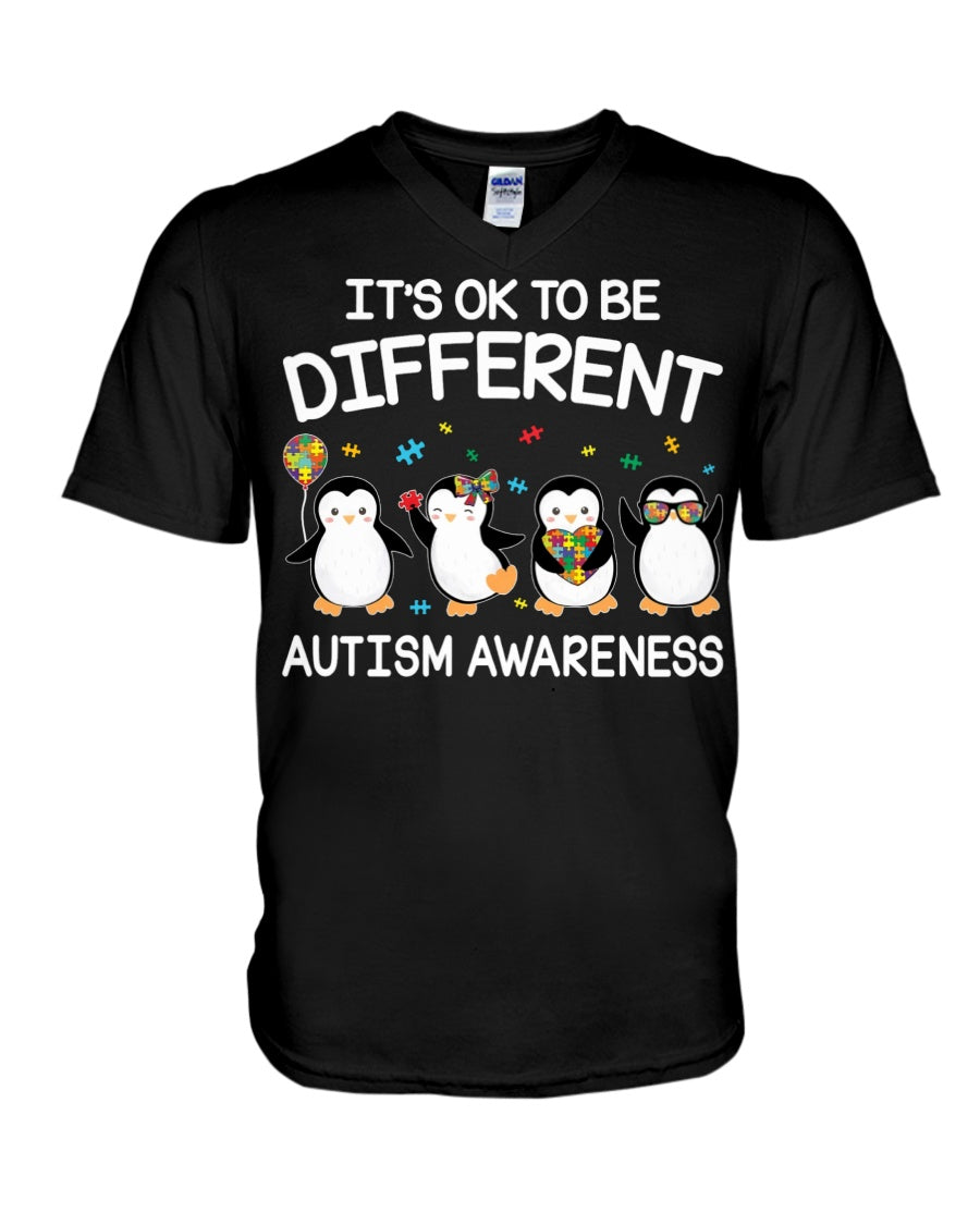 It's Ok To Be Different - Autism Awareness T-shirt and Hoodie 0921