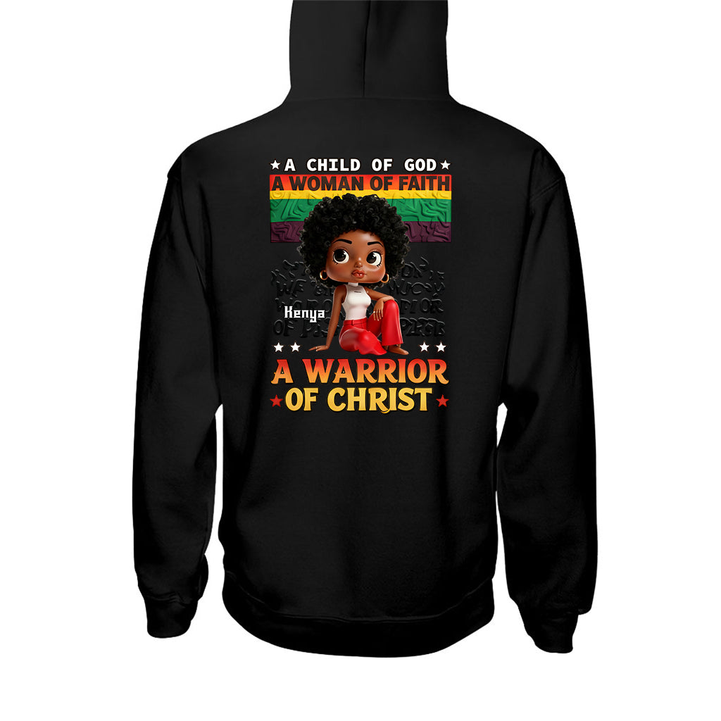 Faithful Black Woman - Personalized African American T-shirt And Hoodie