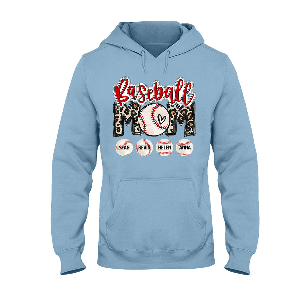 Baseball Mom - Personalized Baseball T-shirt and Hoodie