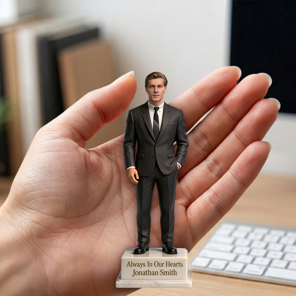 Bring The Memories Back, Old Photo Restoration - Personalized Memorial Premium 3D Figurine