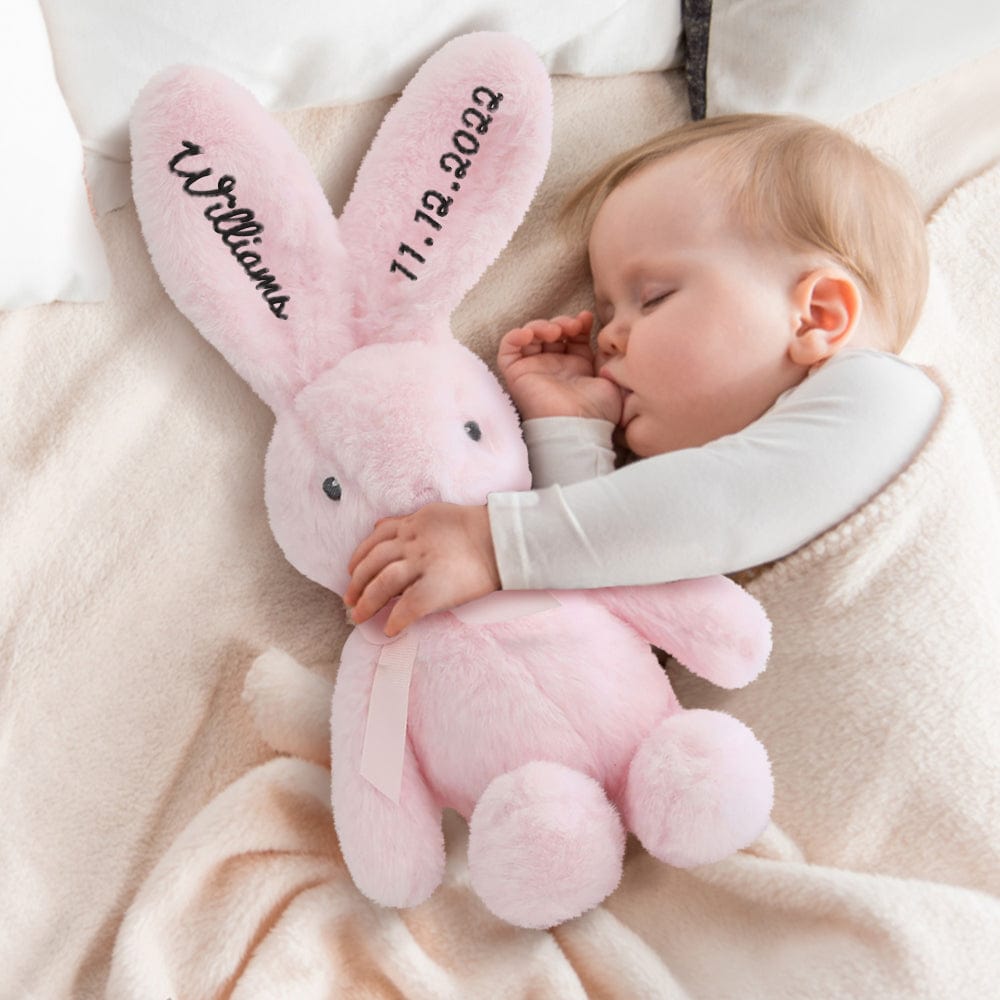 Any Text - Personalized Kid Text Embroidered Bunny