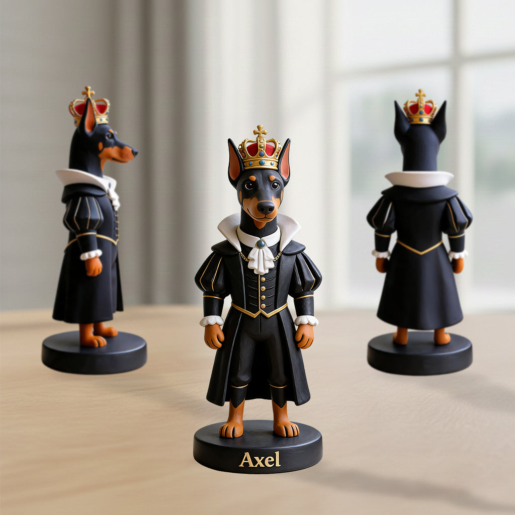 Any Photo Royal Pet - Personalized Dog Premium 3D Figurine
