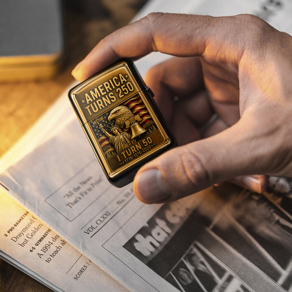 250 Anniversary - Personalized Birthday Lighter