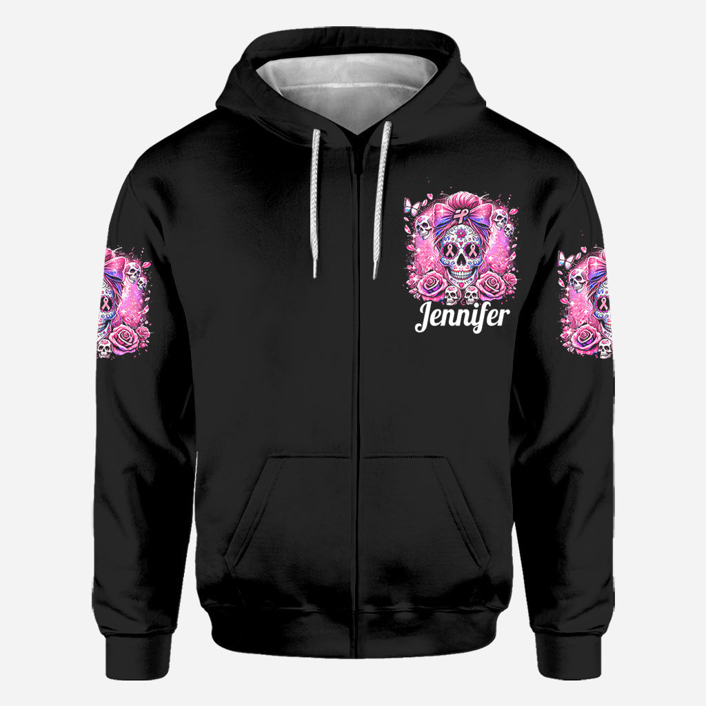 In October We Wear Pink - Personalized Breast Cancer Awareness All Over Shirt