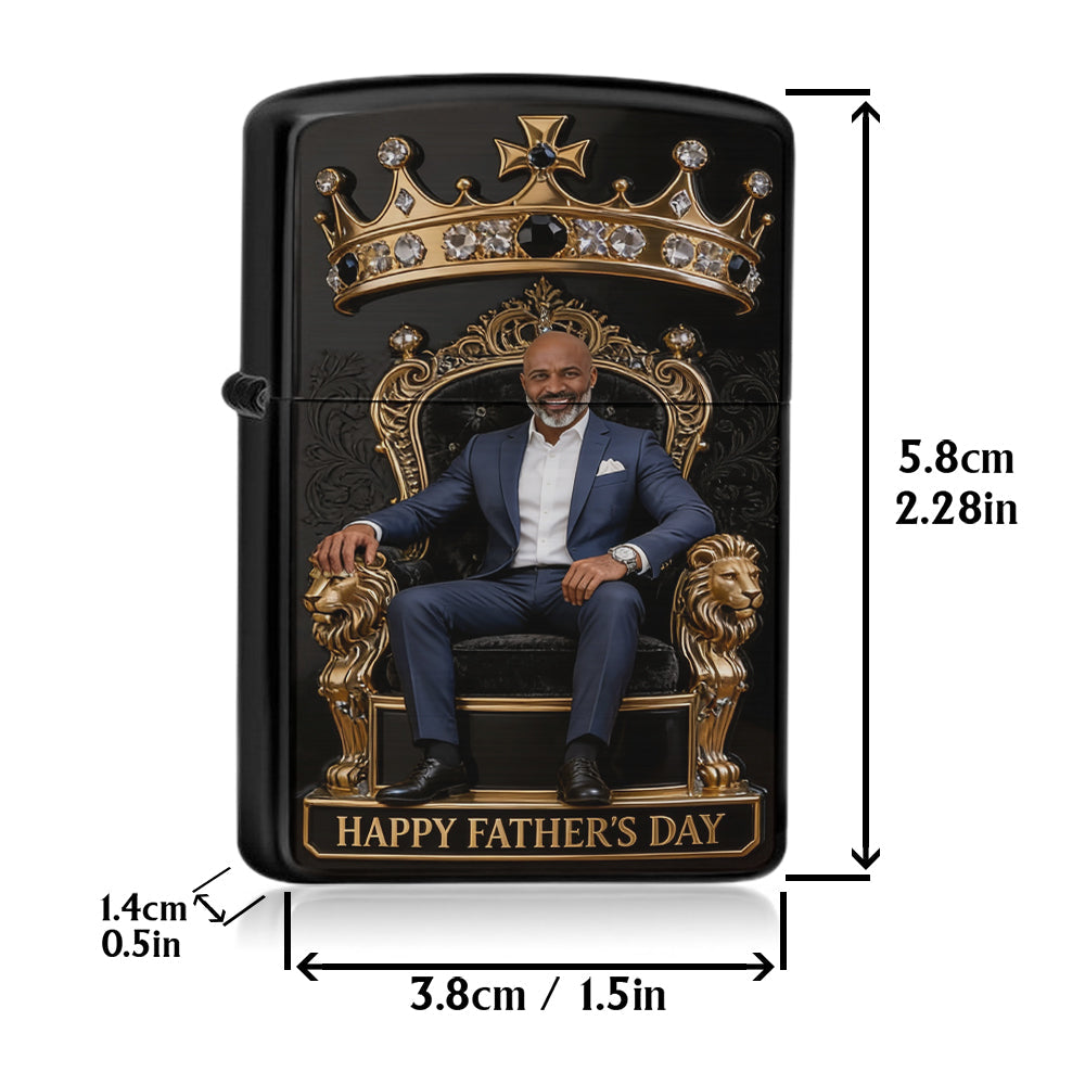 Custom Any Photo The Best Dad/Grandpa/Uncle... - Personalized Father Lighter