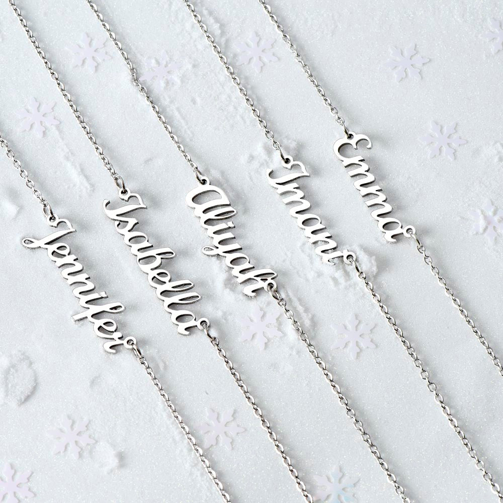 Custom Name Necklace(No Card)