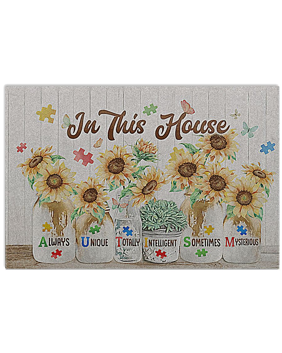 Autism In This House - Autism Awareness Poster 0921