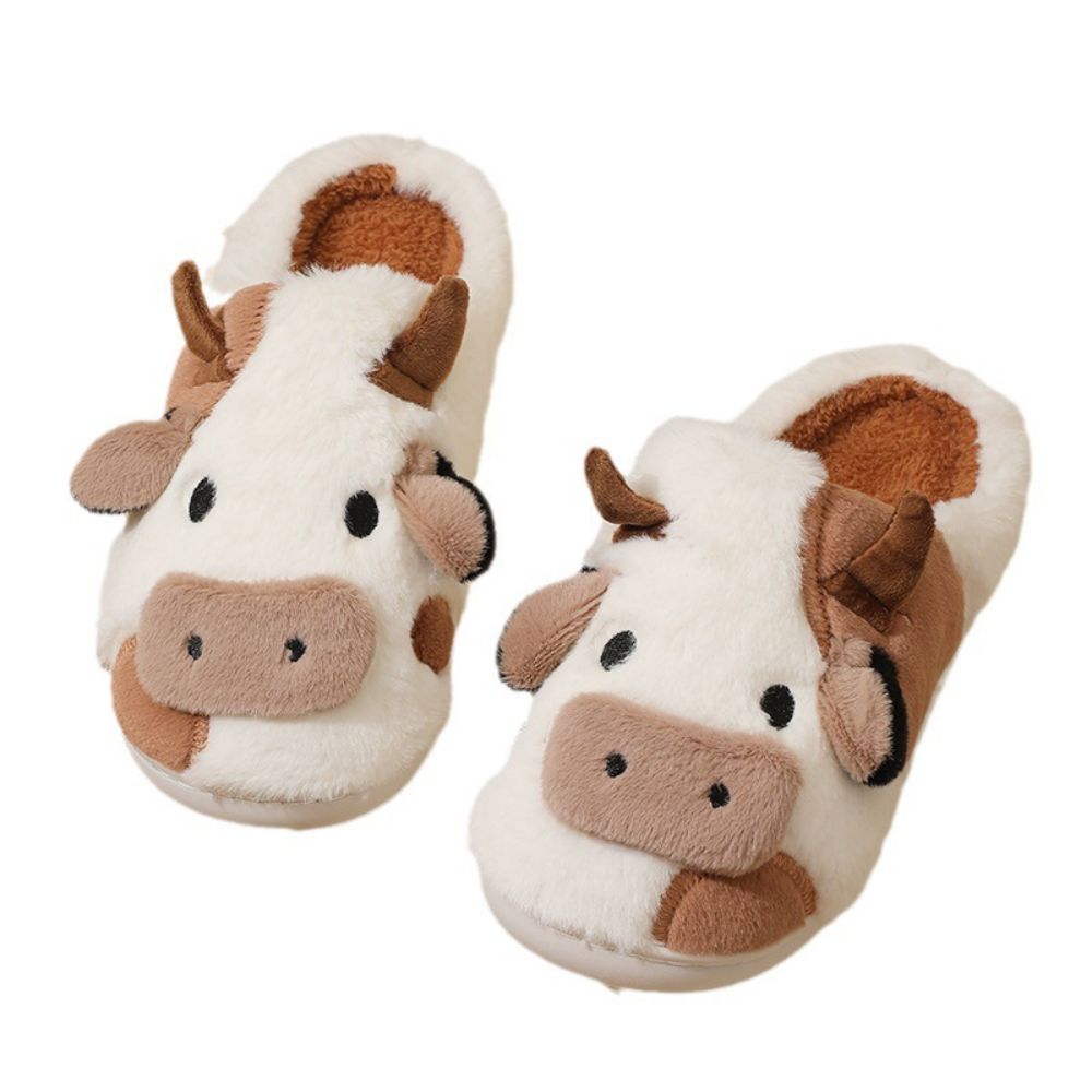 Cow Cotton Cow Slippers - gift for anyone - Slippers