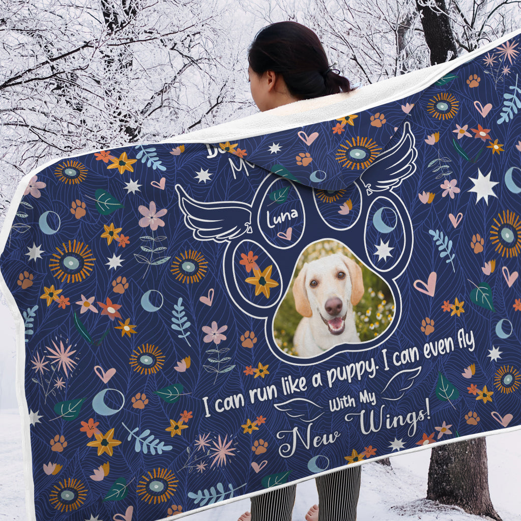Don't Cry For Me - Personalized Dog Hooded Blanket