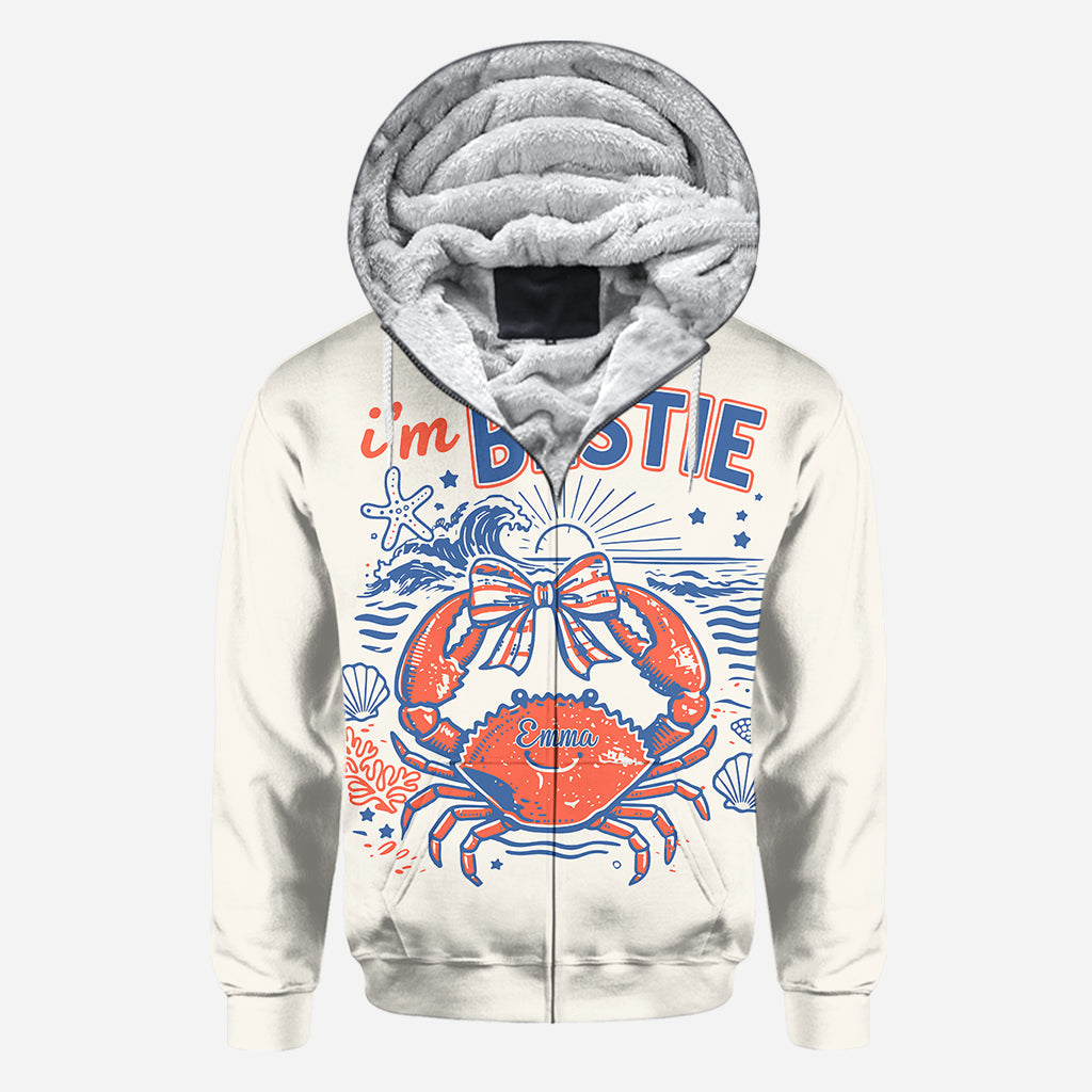 If Crabby Please Return To Bestie - Personalized Bestie All Over Shirt