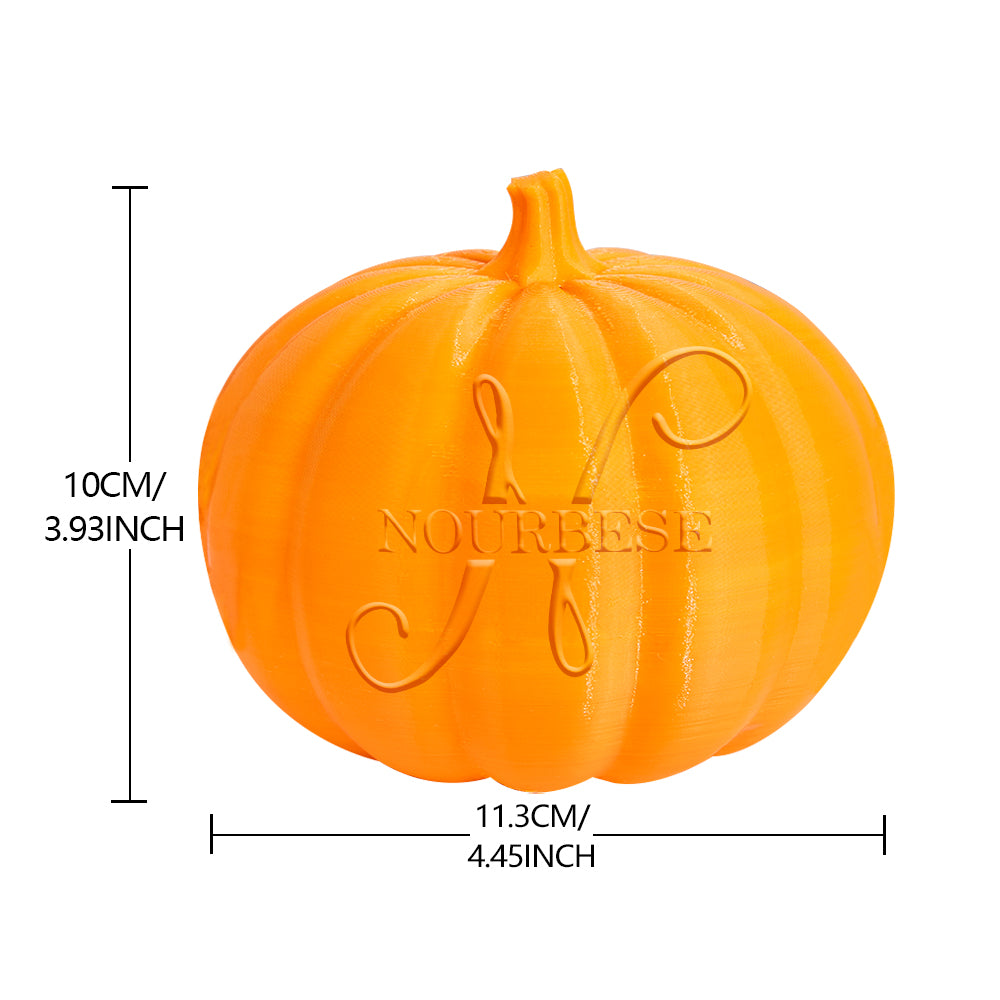 Any Name Pumpkin - Personalized Halloween Photo Crystal Plaque
