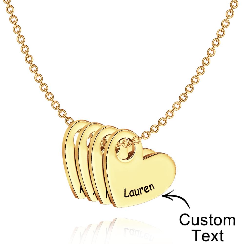 Any Name - Personalized Name Heart Necklace