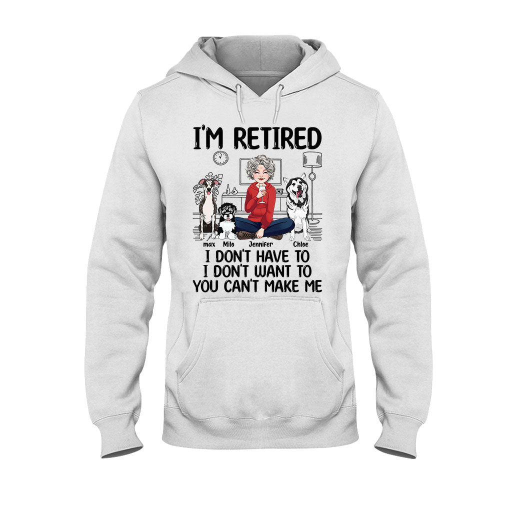 I'm Retired - Personalized Retired T-shirt & Hoodie
