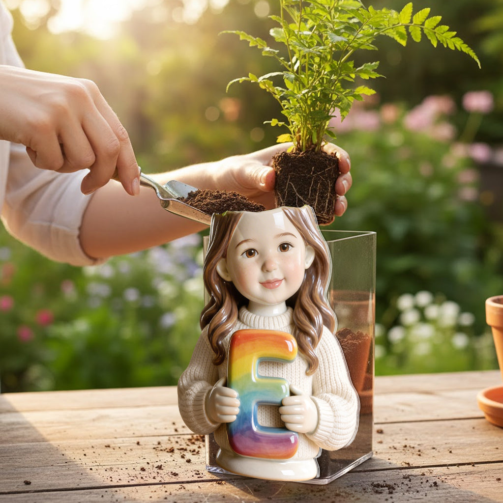 Custom Any Photo - Personalized Kid Acrylic Pot