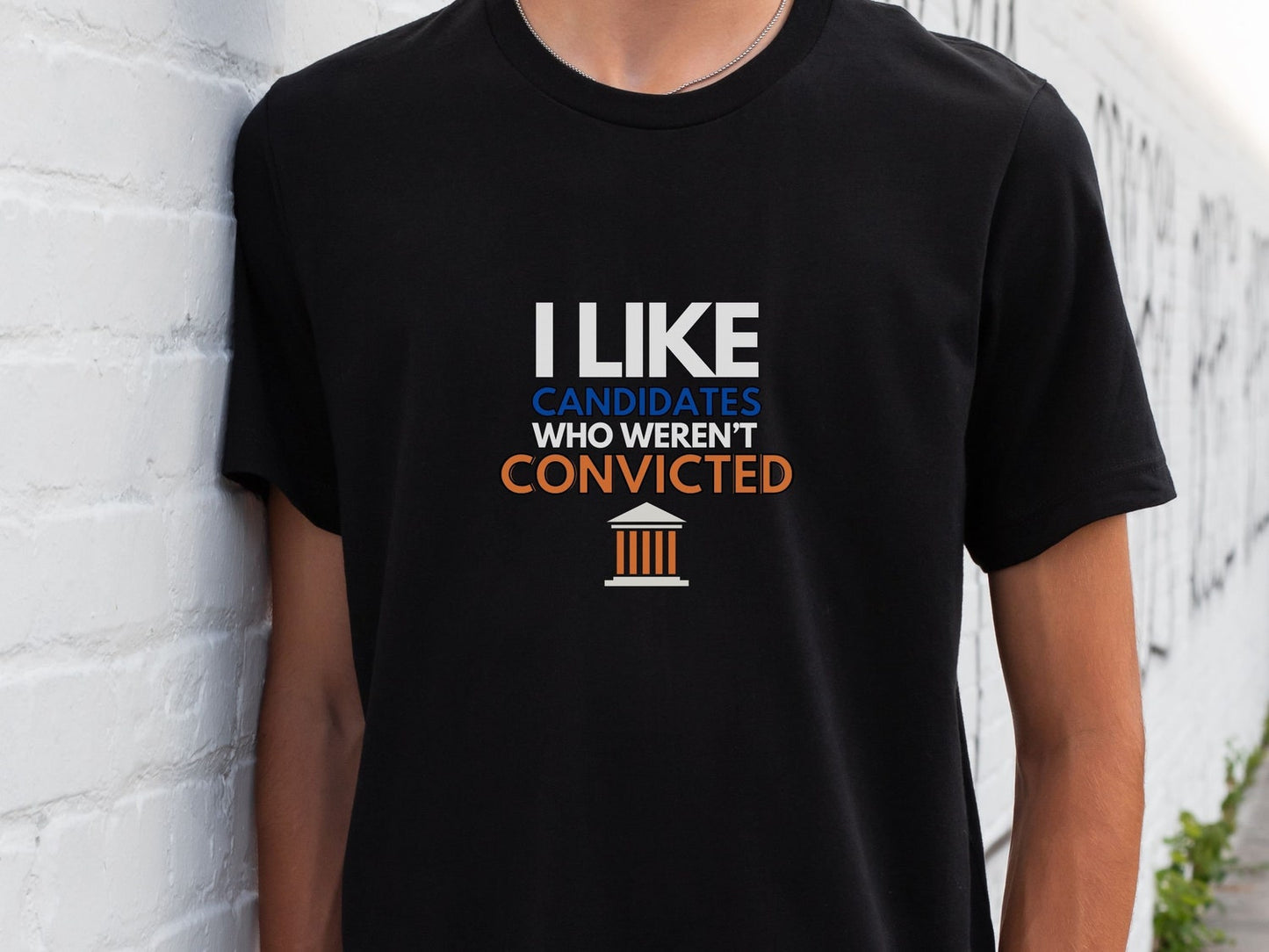 Anti-Trump T-Shirt, Convicted Candidate Tee, Gift for Liberal, Progressive, Rule of Law Believer, Trump Gu1lty Tshirt T-shirt & Hoodie