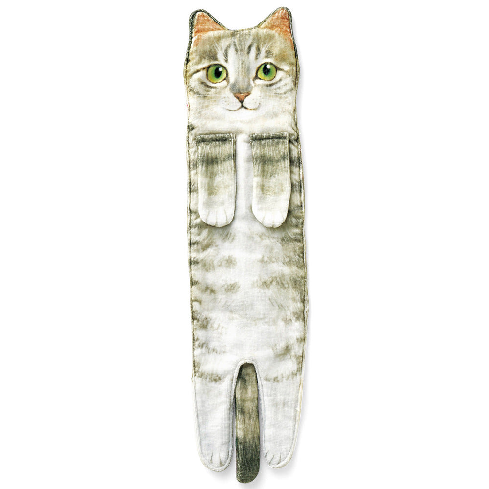 Funny Cat - Personalized Cute Cat Decor Hanging Towel