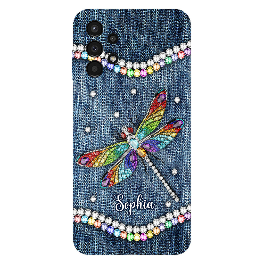 Beautiful Dragonfly - Personalized Dragonfly Full Print Phone Case