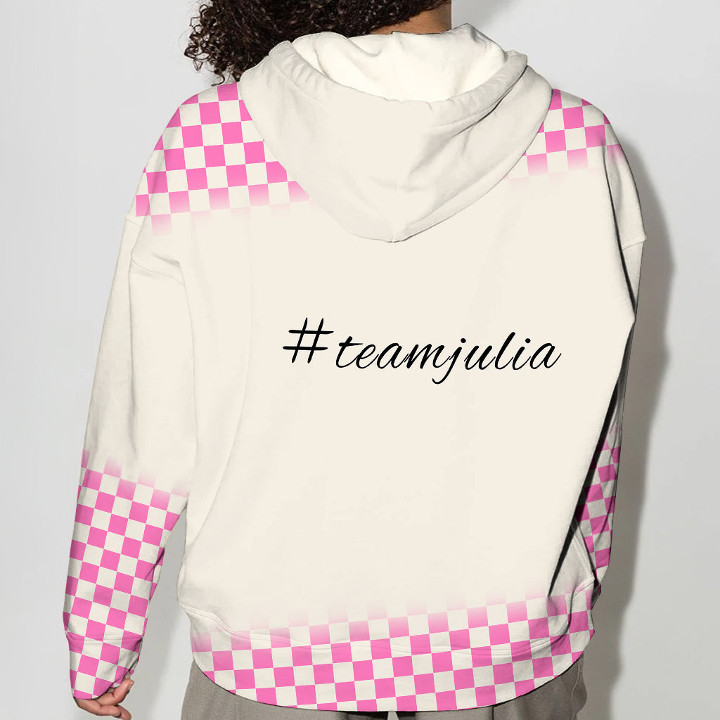 In October We Wear Pink - Personalized Breast Cancer Awareness All Over Shirt
