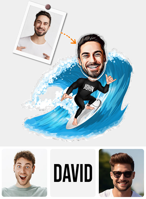 Everything Will Kill You so Choose Something Fun - Personalized Surfing Custom Shaking Head